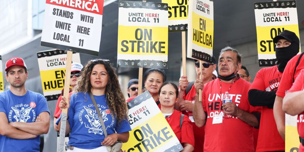 : Placing actors, writers, hotel housekeepers and grad-student workers all have one thing in frequent