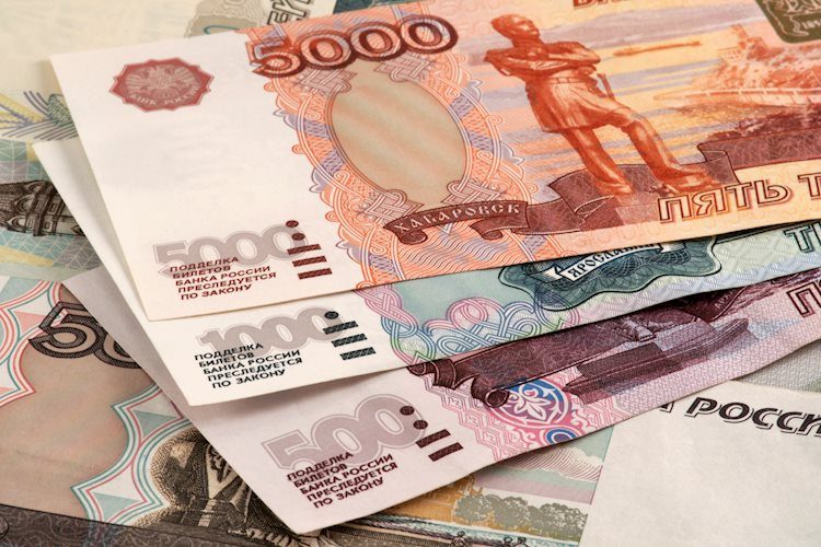 Russian Ruble plunges beyond 100.00 towards US Dollar amid a couple of headwinds