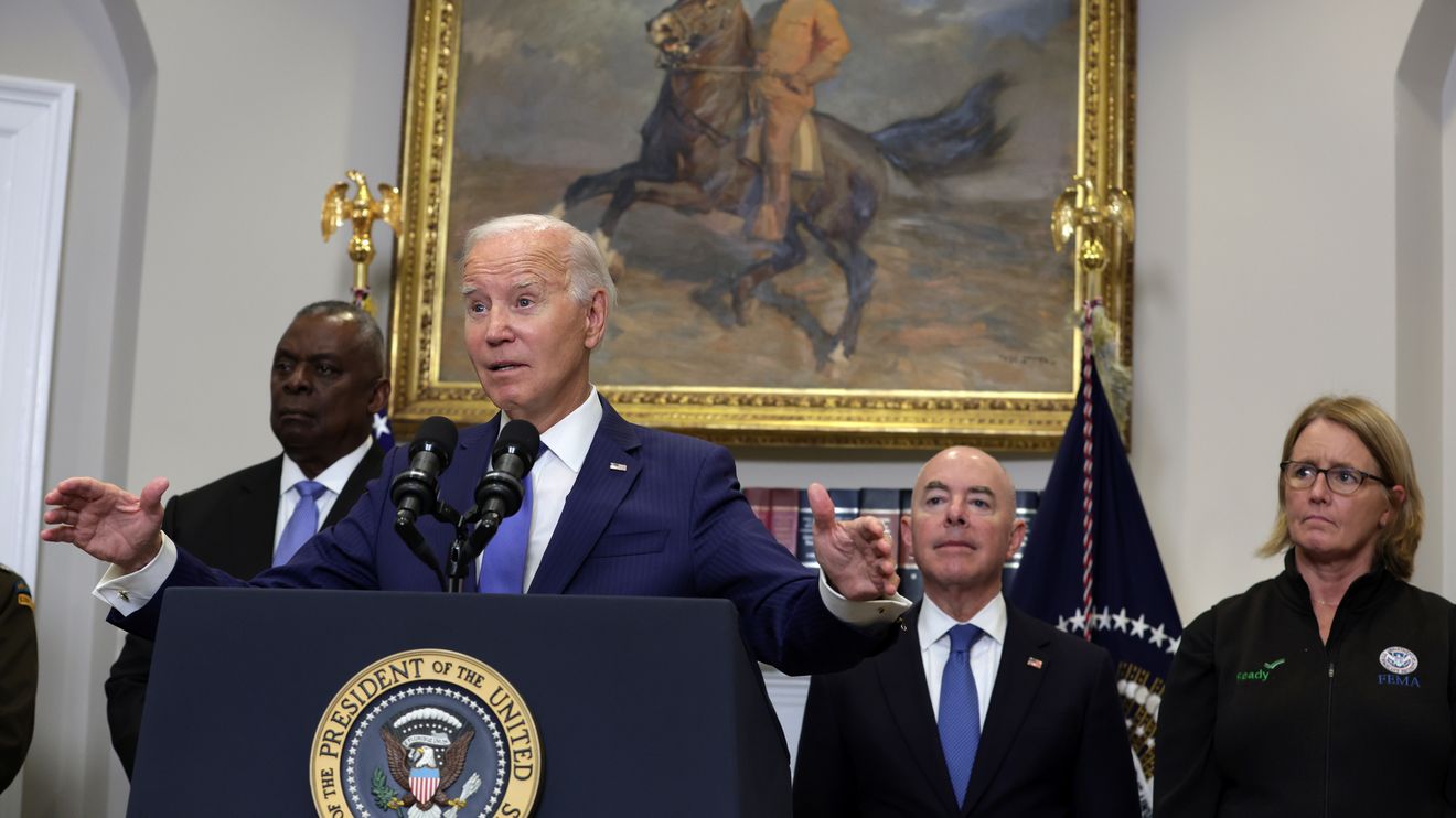 : Typhoon Idalia: Biden guarantees ‘something else the states need’ and says climate disaster can’t be denied