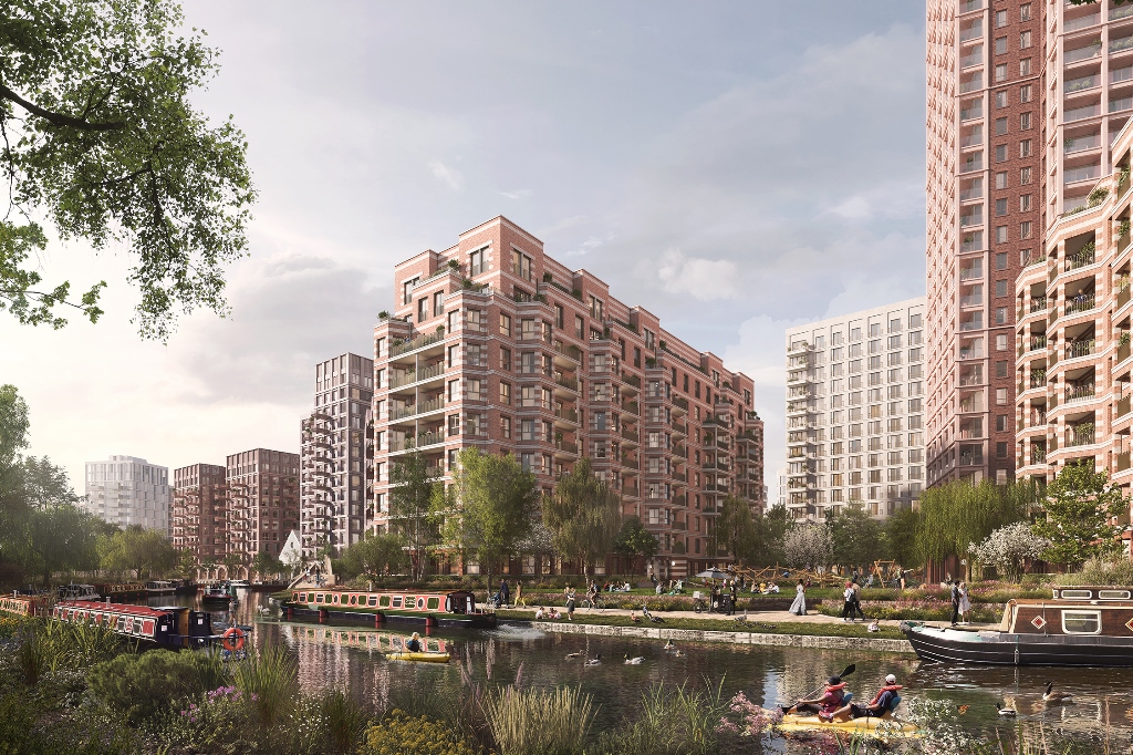 Ballymore’s Kensal Canalside plans switch forward