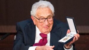 Ragged U.S. Secretary Of Teach Henry Kissinger Dies At 100