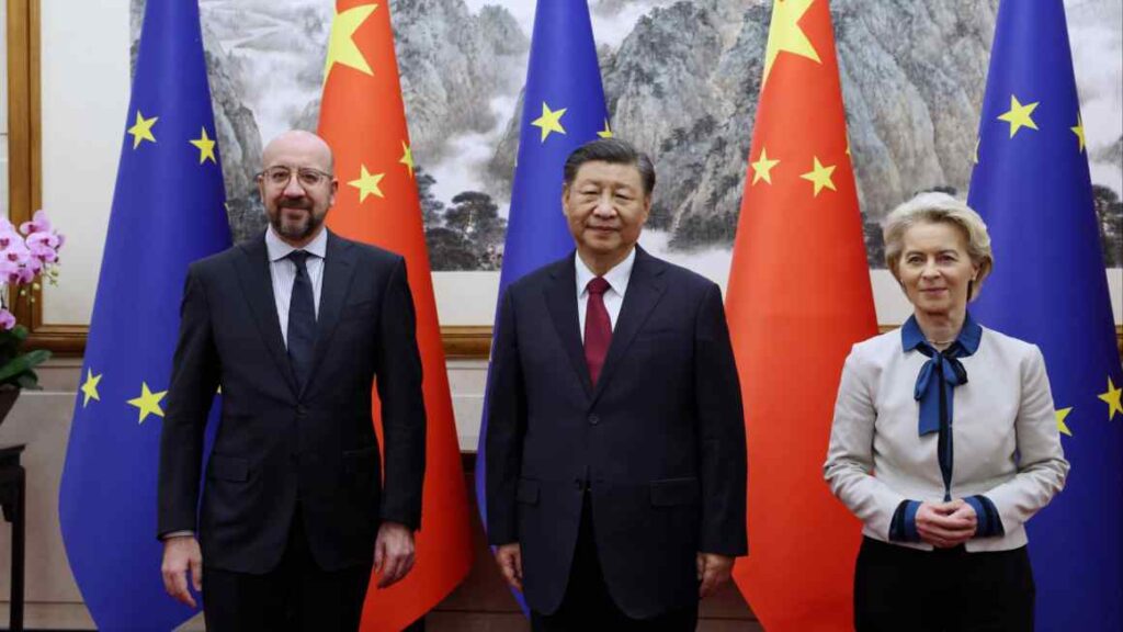 China dismisses EU replace deficit issues as leaders meet