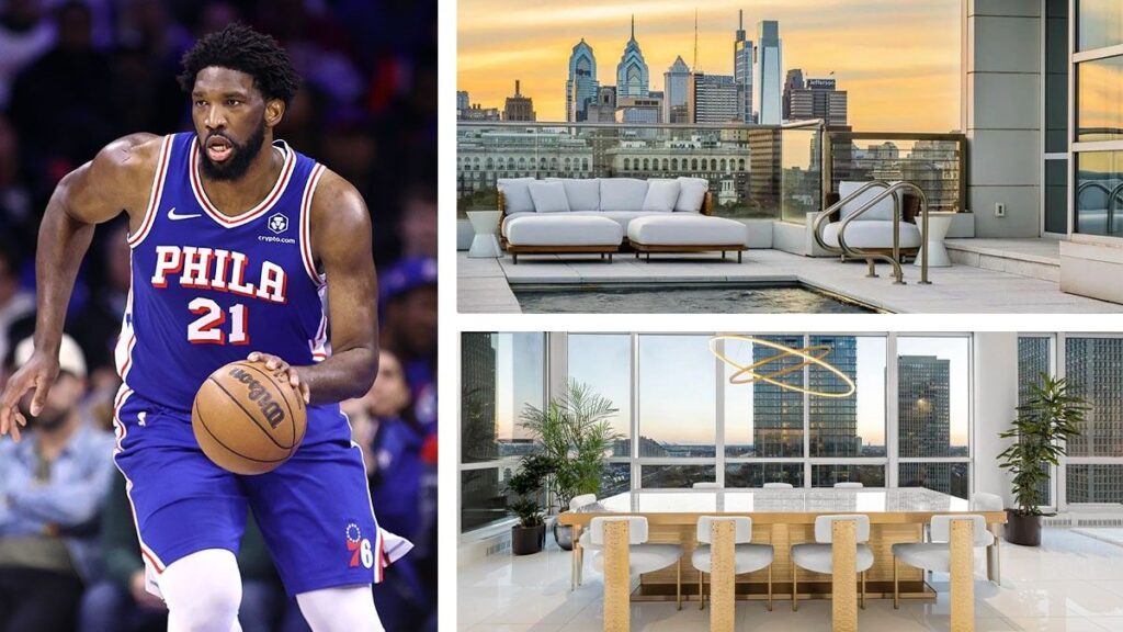Slam Dunk! 76ers Center Joel Embiid Lists His Incredible Philly Penthouse for $5.5M