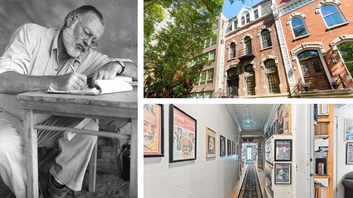 Ernest Hemingway Lived Here: Legendary Author’s Aged Chicago Home for Sale for $2M