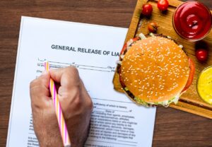 Why this man needed to signal a waiver sooner than eating a medium-cooked burger
