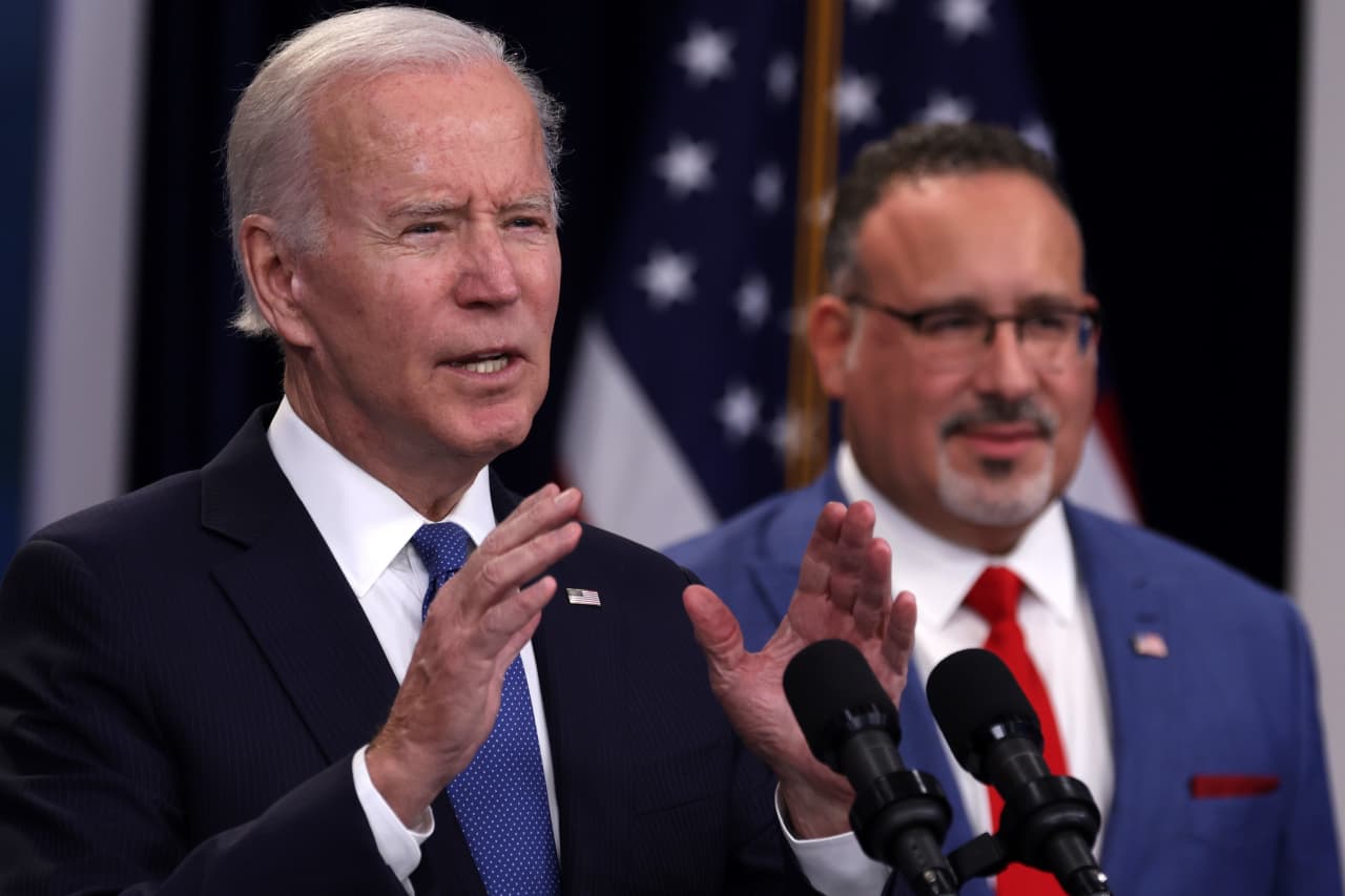 Biden promised 55,000 debtors scholar-debt reduction by January. They didn’t get it — and are heading to court docket.