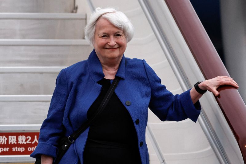 Yellen says world issues rising over China’s excess industrial ability