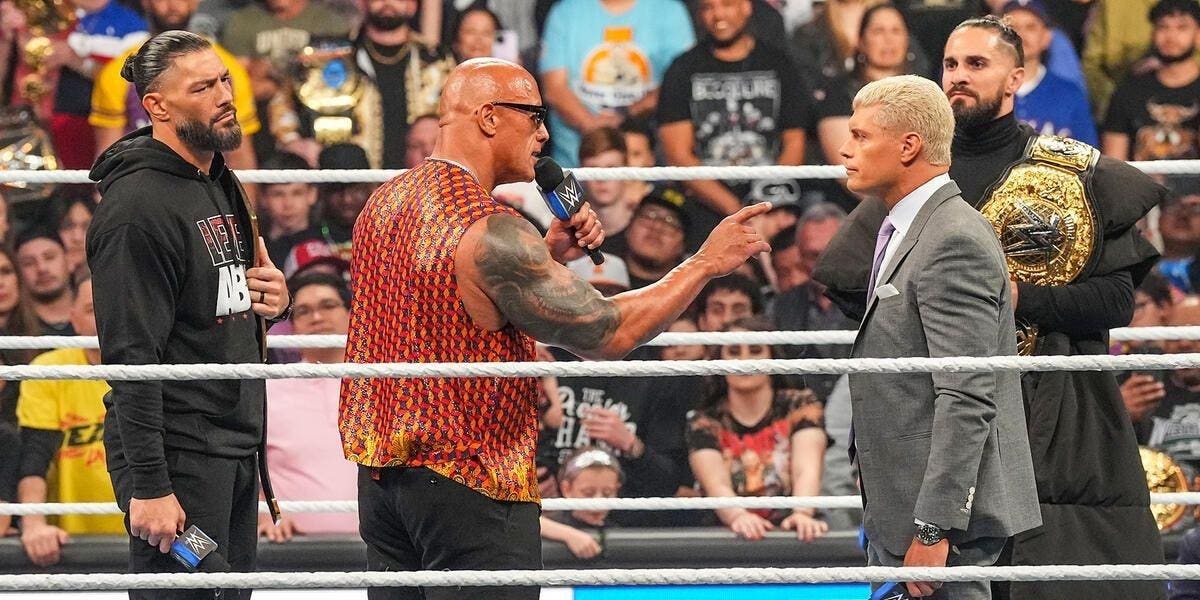 WWE WrestleMania 40 Results And All the pieces That Took place As The Rock Pins Cody