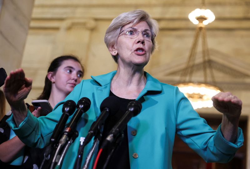 Senator Warren chides US Treasury for dreary growth in tackling racial discrimination