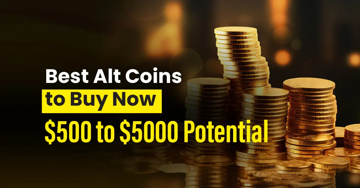 5 Most efficient Alt Money to Purchase Now: $500 to $5000 Doubtless