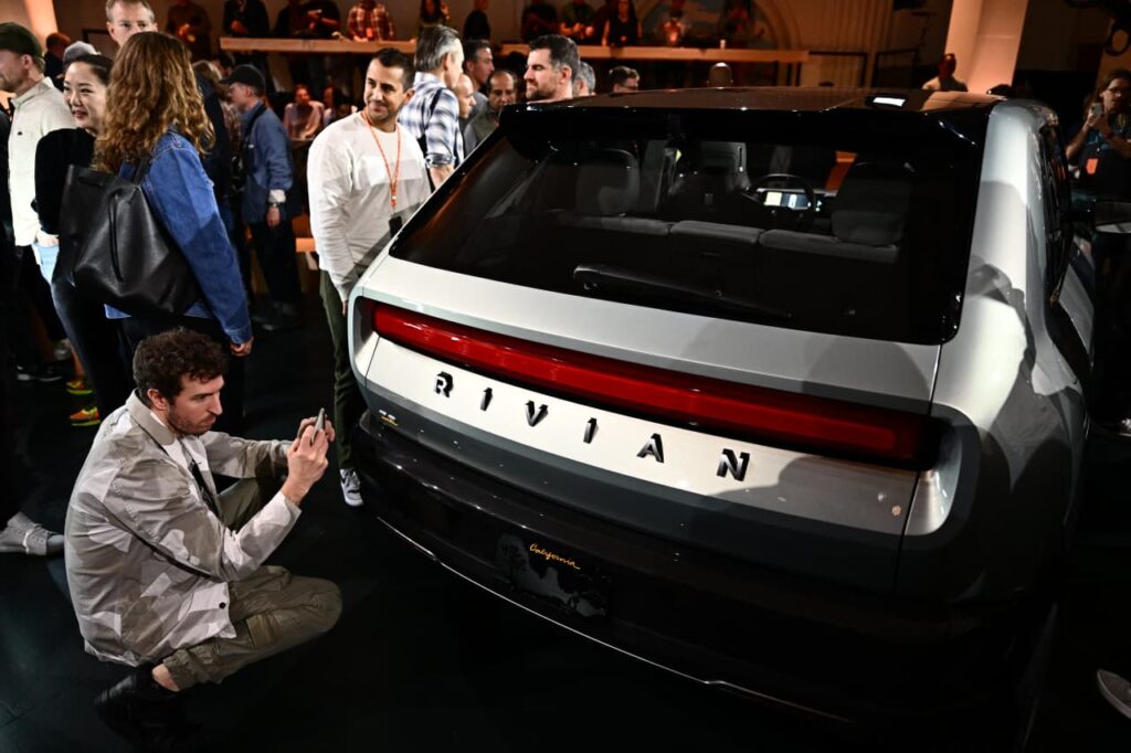 Rivian’s stock surges 50% on $1 billion Volkswagen investment and joint-venture concept