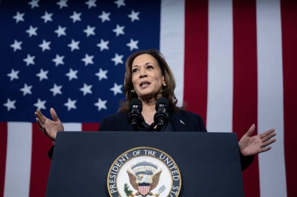 Kamala Harris buoyed by jobs sage, inflation numbers with election a month away