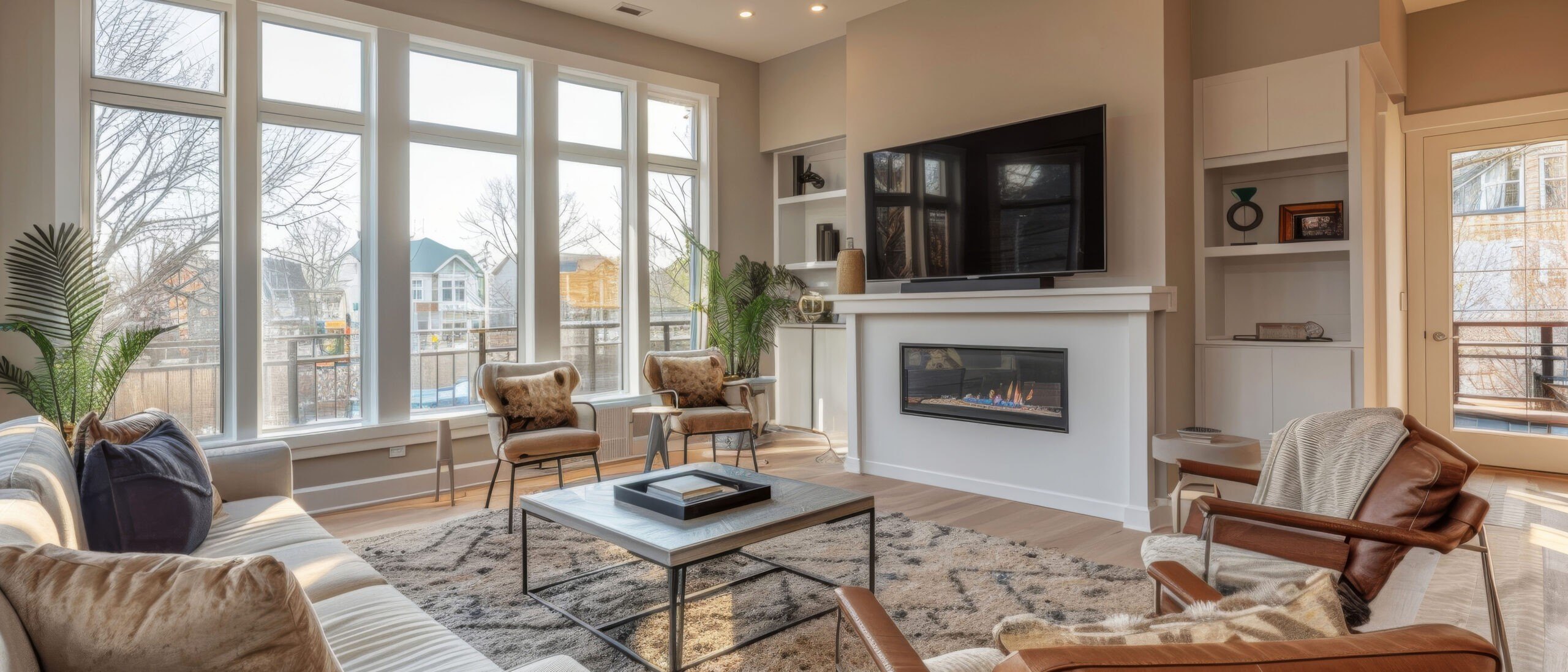 Unexpected Residing Room Neutrals That Manufacture a Calming Pre-Vacation Gape