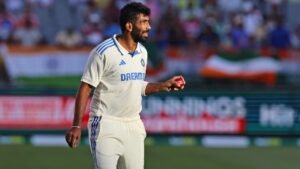 Jasprit Bumrah’s frustration caught on stump mic as rain washes out closing two sessions on day 1