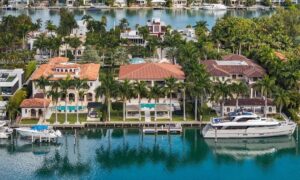 ‘Unparalleled’ 3-Mansion Compound on Miami’s Outlandish Palm Island Splashes Onto the Marketplace for $150 Million