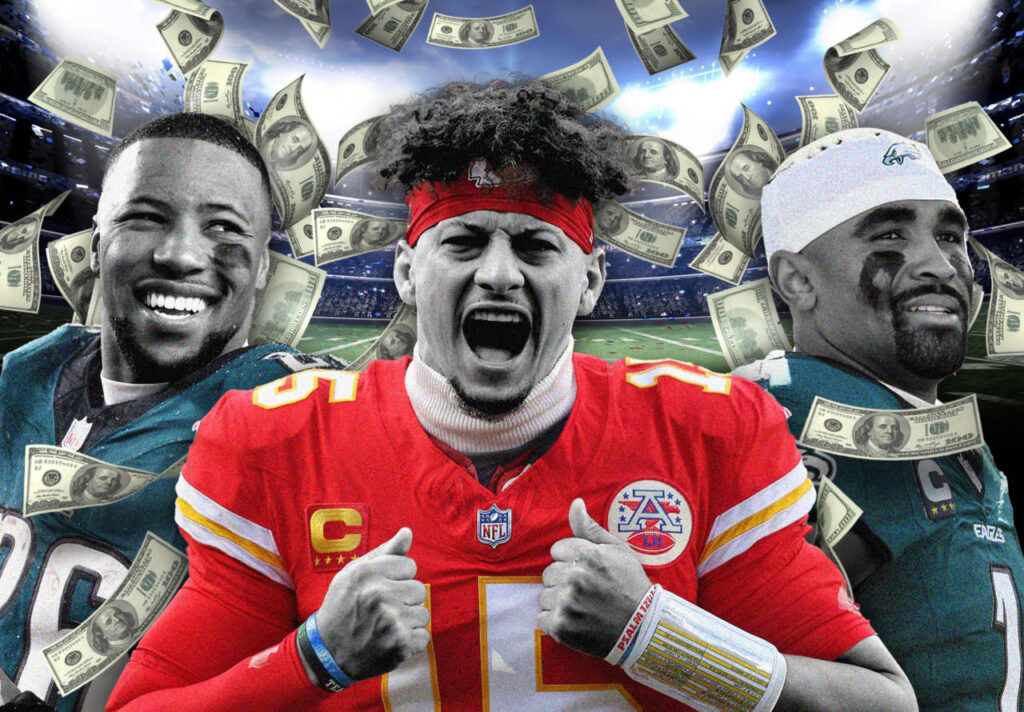 Here’s how noteworthy money NFL stars Patrick Mahomes, Saquon Barkley and Jalen Hurts may make in Clear Bowl bonuses