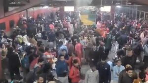 Stampede-love allege at Fresh Delhi railway location; 15 injured