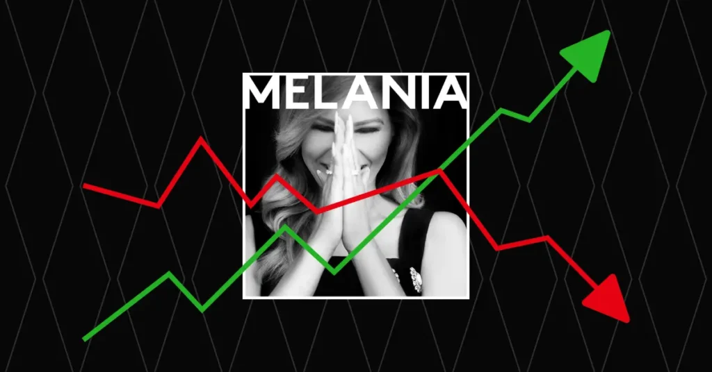 Melania Trump Memecoin (MELANIA) Crashes 96% Amid Whale Dumping and Low Engagement
