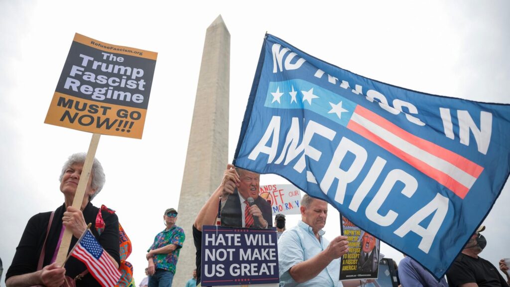‘50501 Motion’ Rallies Target Trump And Musk Across Loads of Of U.S. Cities