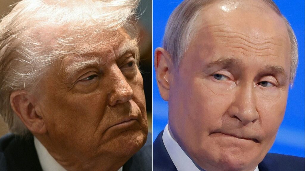 ‘Presumably Putin does no longer are searching to cease battle’: Donald Trump says Russian president is ‘upright tapping’ him alongside
