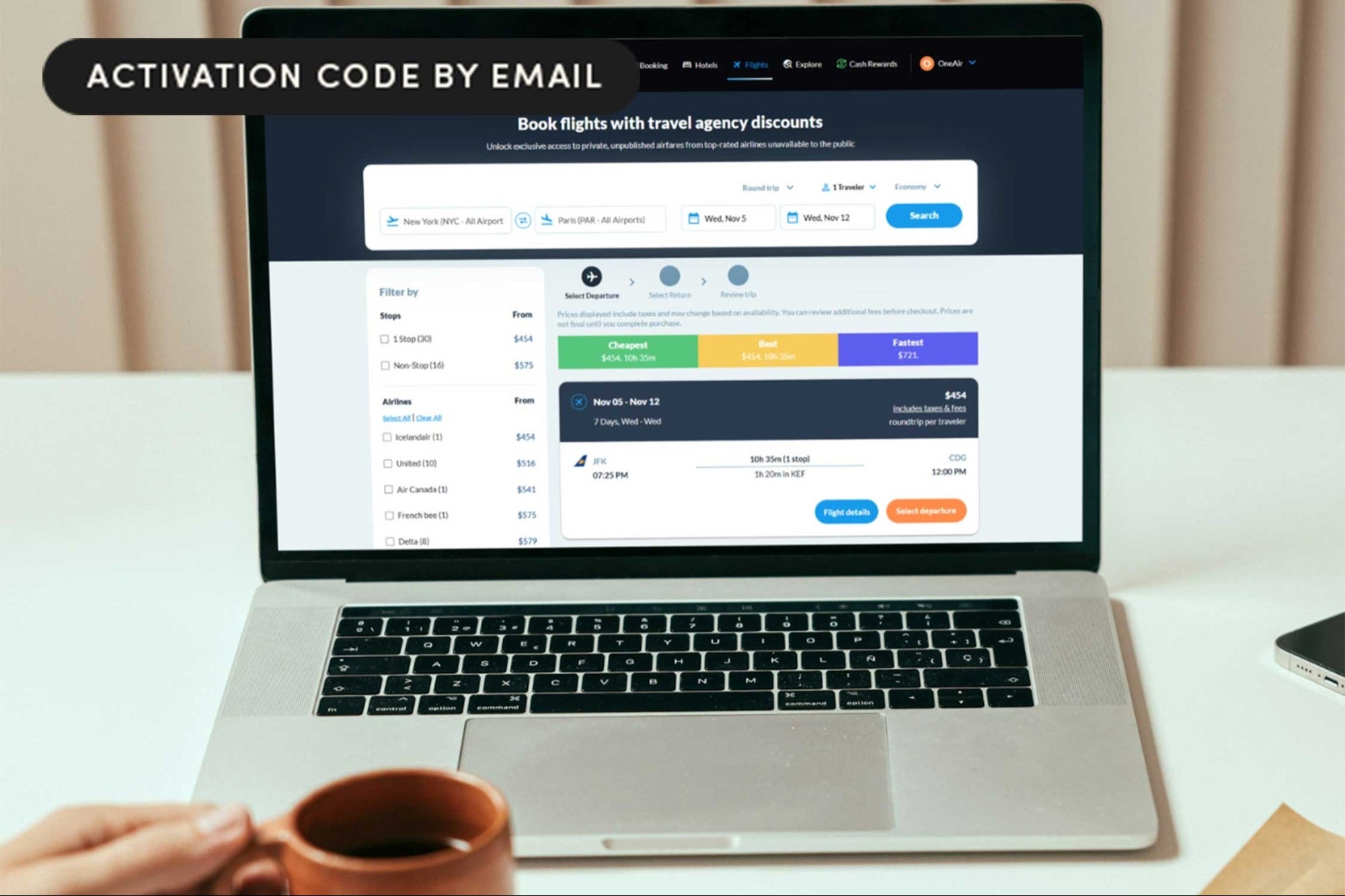 Slit support Swap Commute Costs for Simply with OneAir Elite
