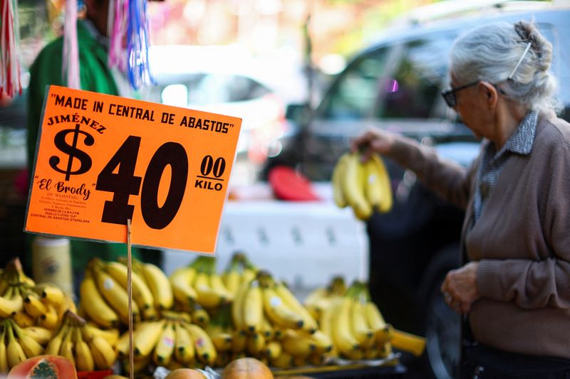 Mexico’s headline inflation viewed returning to home in early July