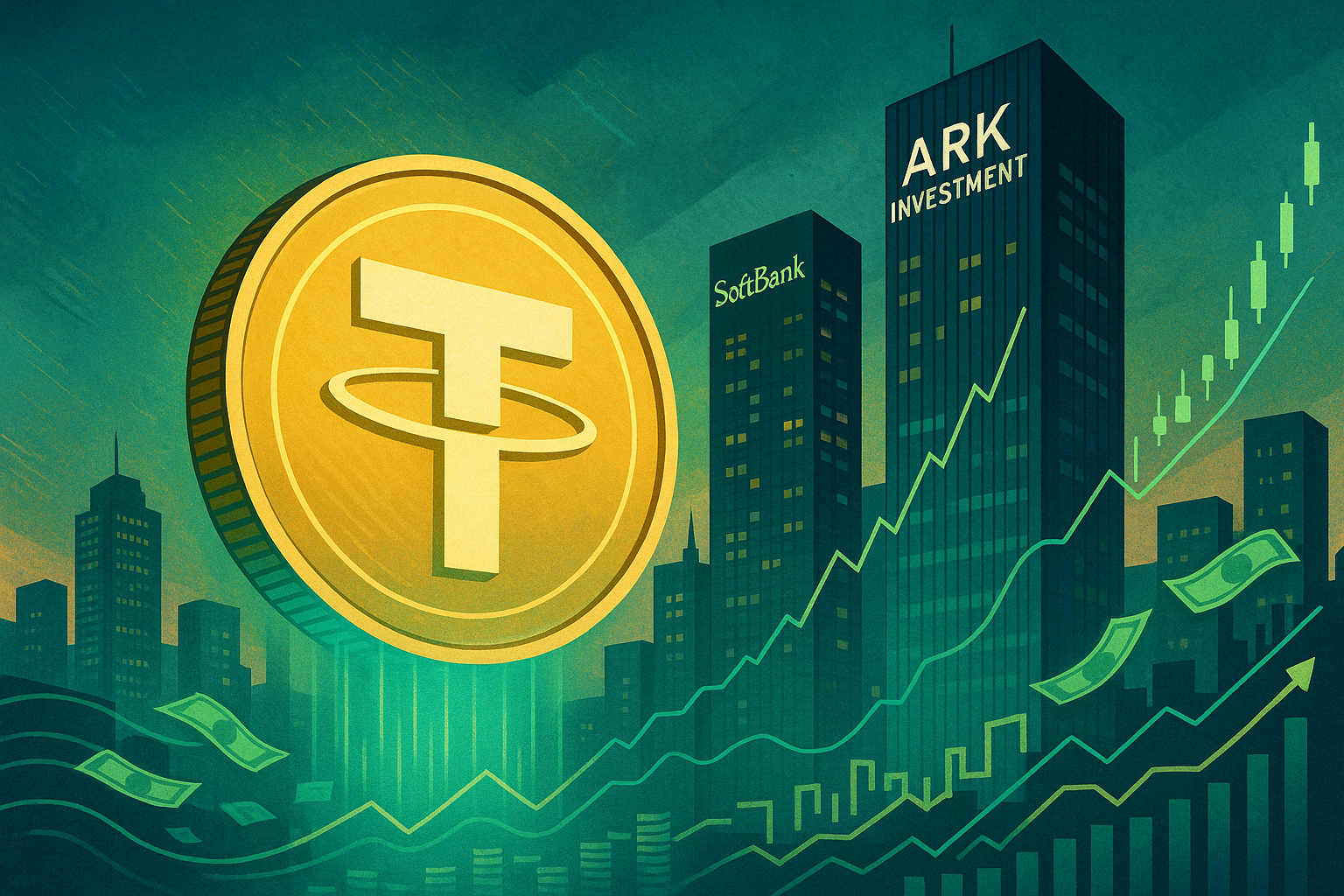 SoftBank and Ark withhold in mind backing Tether in funding round: memoir