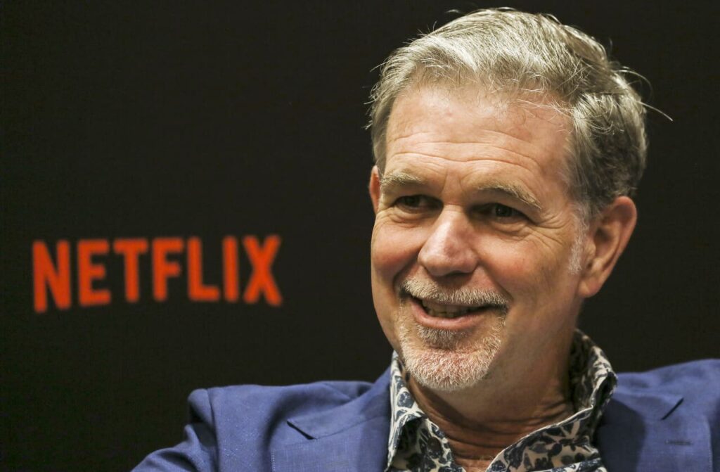 Right here’s how extra special Reed Hastings has made promoting Netflix stock this 365 days