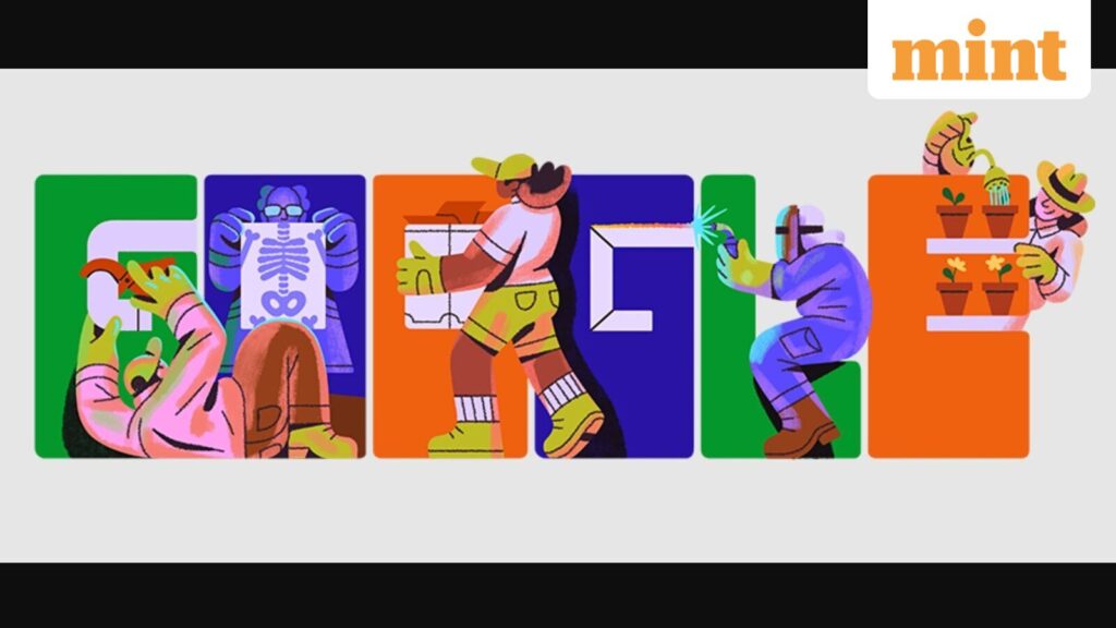 Google celebrates Labour Day with vivid Doodle, honours contribution of workers worldwide who ‘shape licensed situation of work’