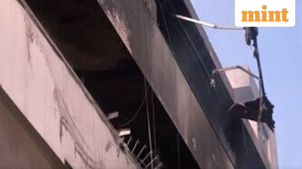 Delhi tragedy: 9 killed after massive fire engulfs three floor of a constructing in Shahdara