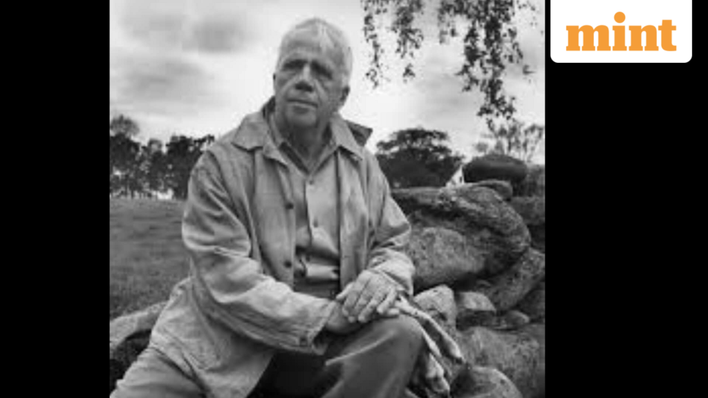 Robert Frost quote on why the handiest design out is ‘incessantly through’