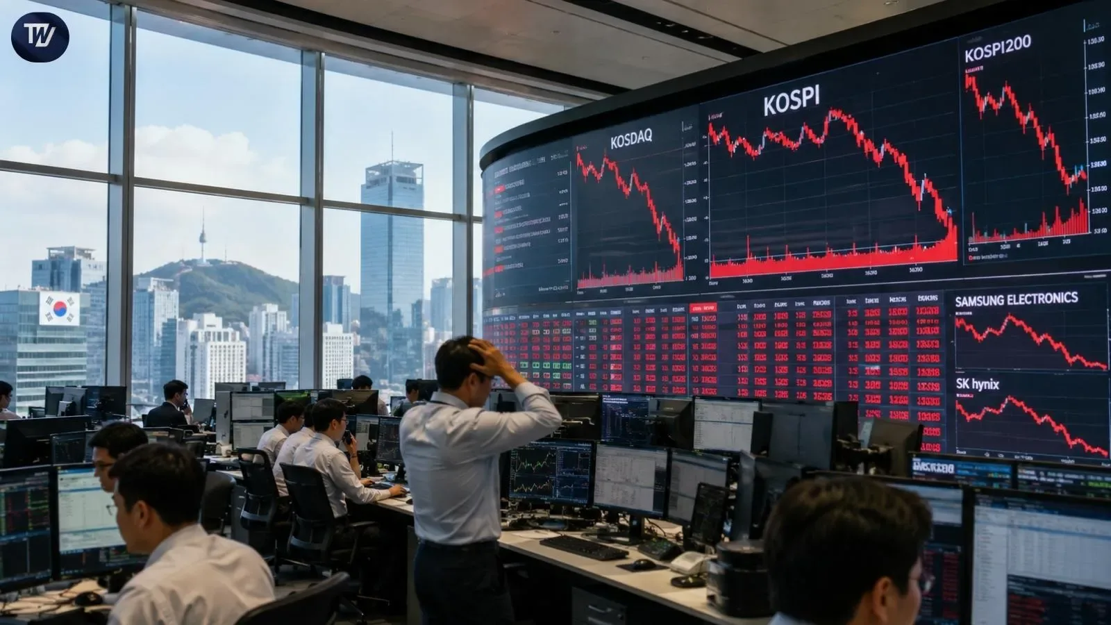 South Korea’s KOSPI Market Wreck Wipes $370B as Coinone Talks Heat Up