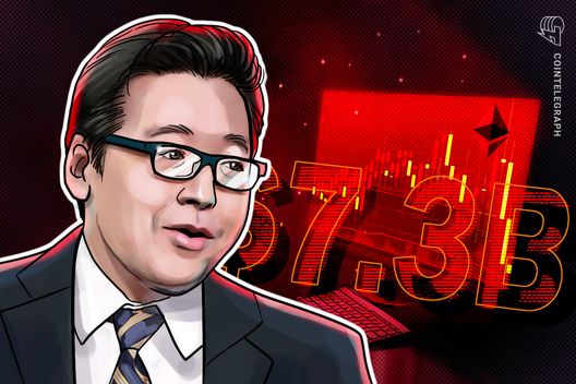 Tom Lee’s Ethereum portfolio down $7.35B as ETH ticket outlook worsens