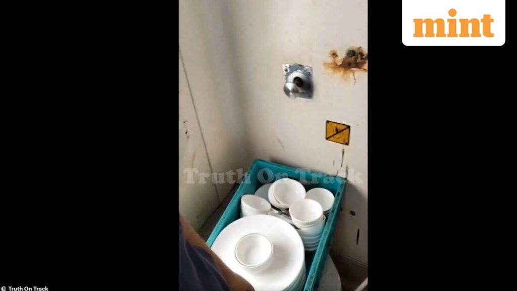 FSSAI pulls up IRCTC over gorgeous video of utensils being washed in educate bog