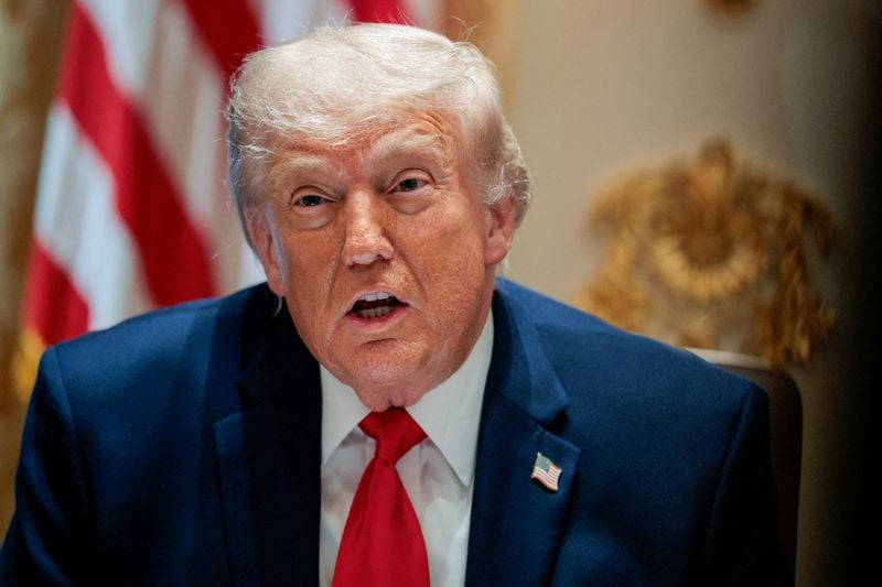 Trump says talks with Iran proceed