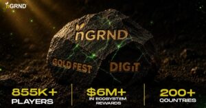 nGRND Gold Protocol Games Hits 855K Contributors, Accumulating $6M in Rewards Earlier than Token Delivery