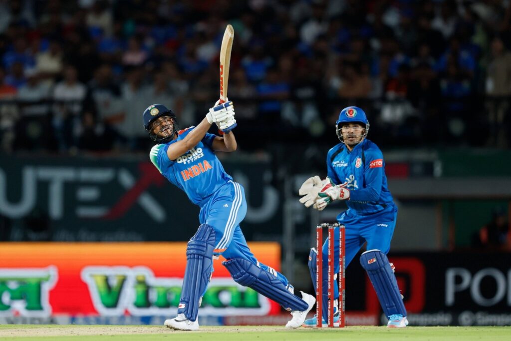 Gill continues golden bustle as India outclass Afghanistan in rain-hit opener