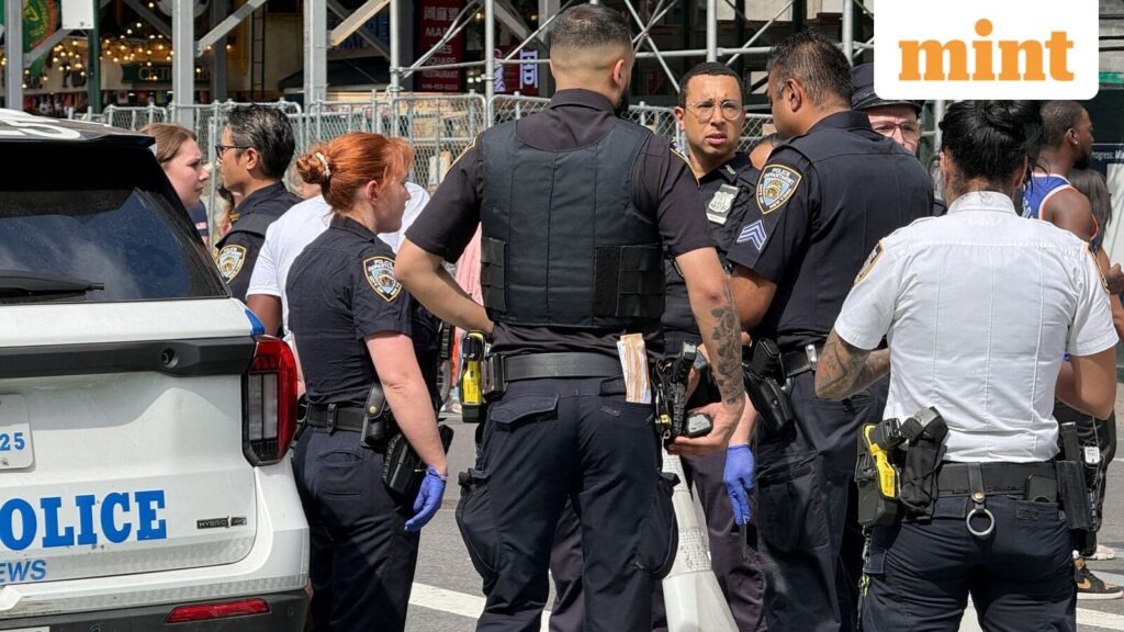 Times Sq. capturing: Movies capture chaos and horror after gunshots heard as US co-hosts FIFA World Cup
