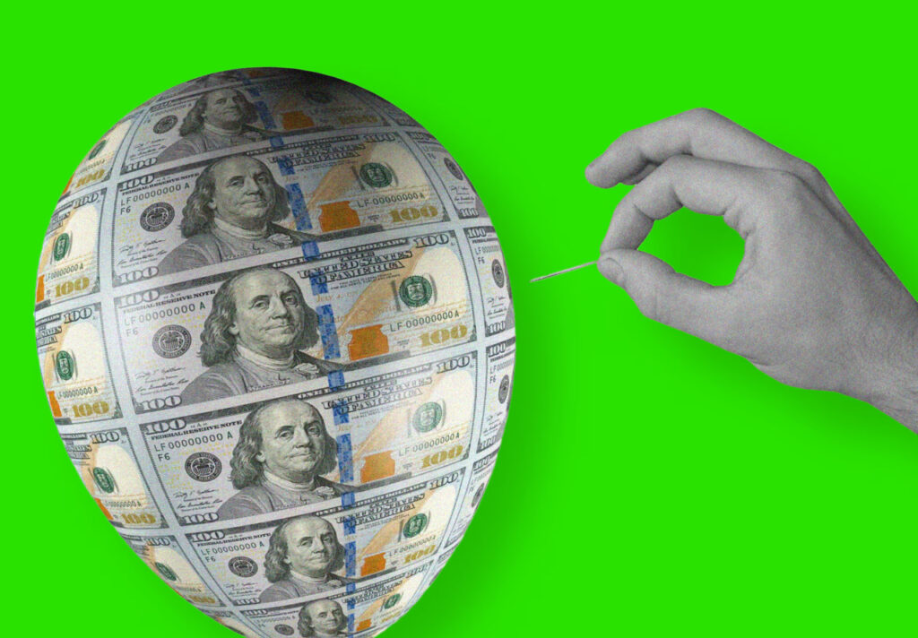 The bond market is going to burst the stock-market bubble
