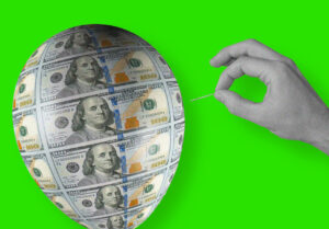 The bond market is going to burst the stock-market bubble