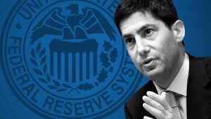 Warsh seeks to assuage investors’ nerves as signs of economic stress mount