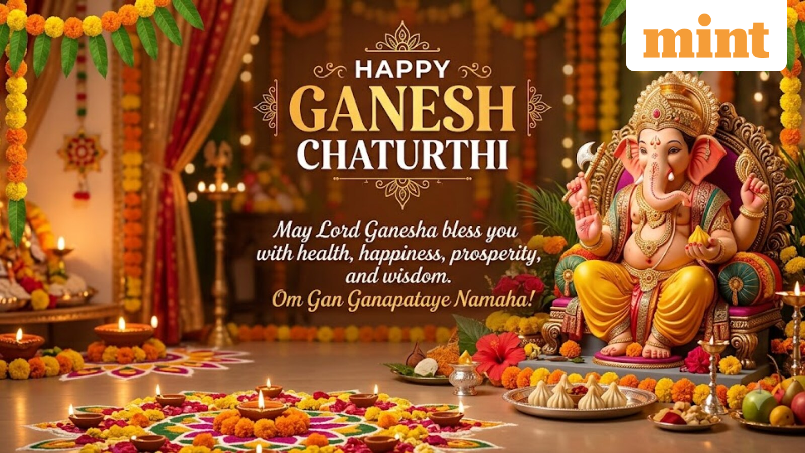 Delighted Ganesh Chaturthi 2026: 50 desires, footage, messages to part on WhatsApp, Fb, Instagram