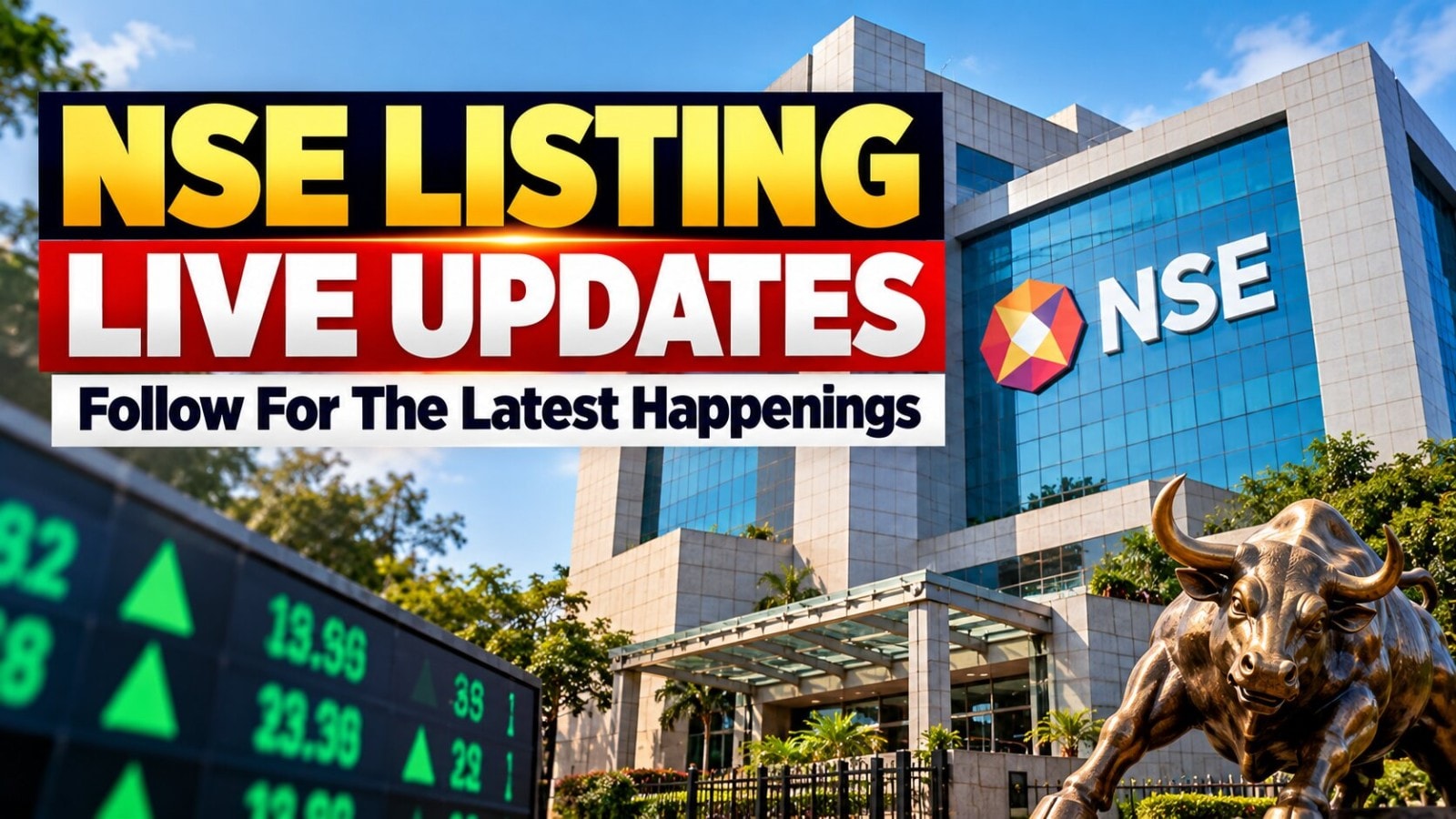 NSE Fragment Tag Listing Are living Updates: Stock extends gains to 4.5% after itemizing