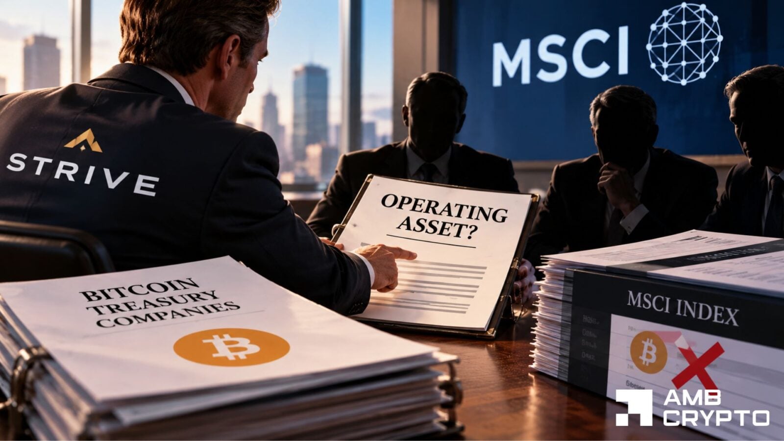 ‘Present future qualification direction’ — Strive challenges MSCI proposal to exclude Bitcoin treasuries
