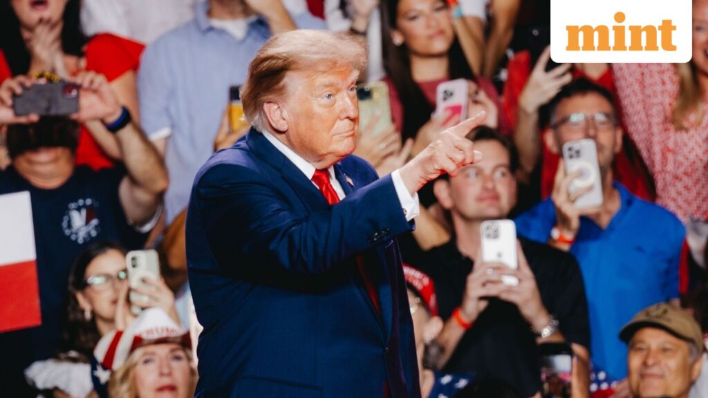 ‘They’re paid by enemies of our nation’: Trump lashes out at protesters amid Texas rally interruptions